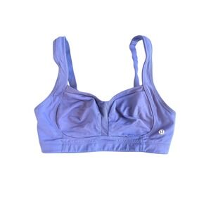 Lululemon Ta Ta Tamer Bra Blue Women's‎ Running Active Gym Workout Size 34C